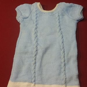 Hand made knit dresses
